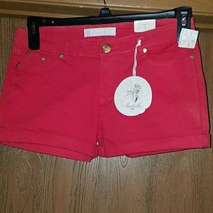 Isabella red shorts (3 for $20)